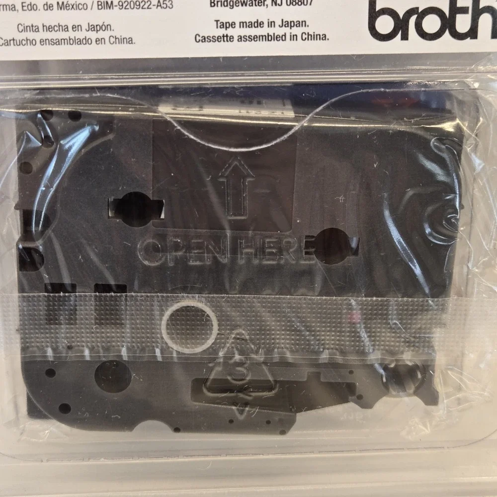 Brother P-touch TZ-221 Label Tape 9mm (3/8